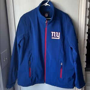 Blue NFL New York Giants Jacket. Large